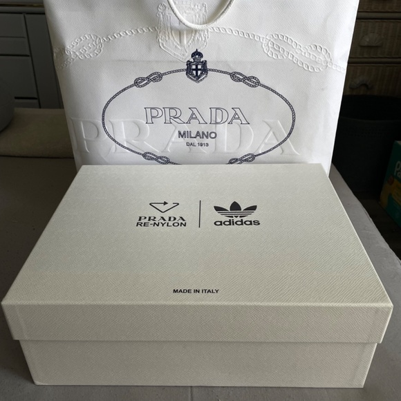 Prada x Forum High “White” M 9 1/2 - Picture 6 of 14